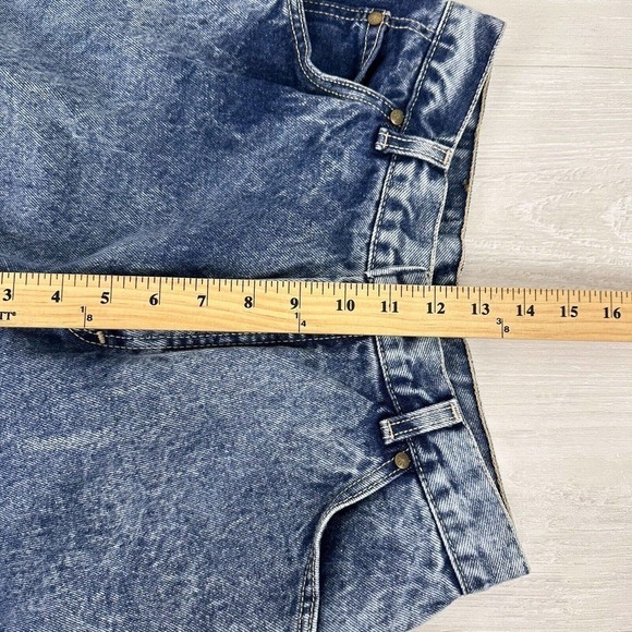 Vintage Levi's Jeans Women 26x31 Acid Wash Mom USA 80s Orange Tab High Rise - Picture 12 of 15